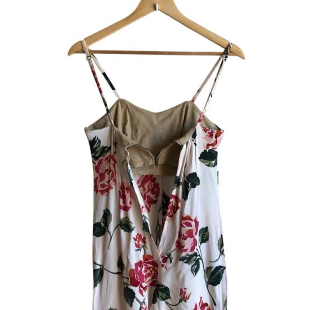 Stone Cold Fox Jerry Jumpsuit Size XS/Small (SCF Size 1) Floral Rose Linen - Picture 12 of 16